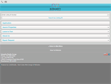 Tablet Screenshot of lease-2-home.com